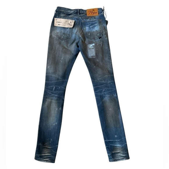 NWT PRPS Cayenne Trailman Ripped Super Skinny Jeans - Picture 3 of 5